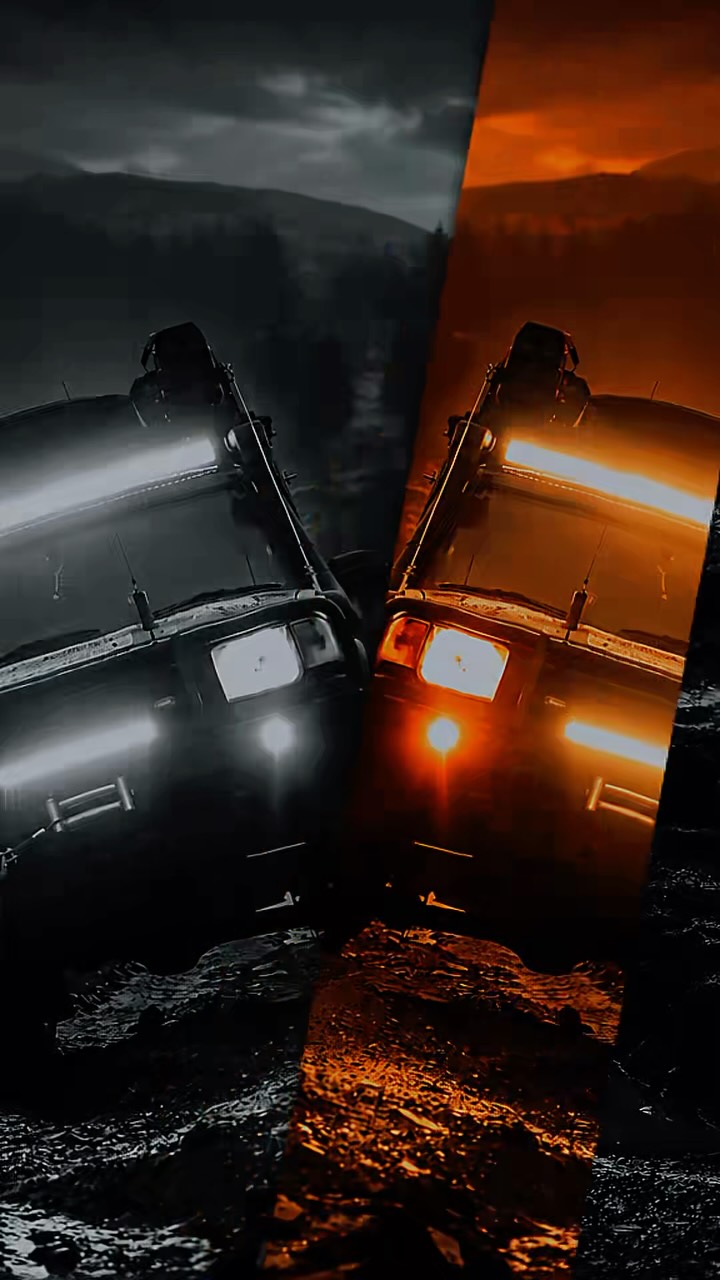 There’s just something about headlights. Switch them on and everything changes. …